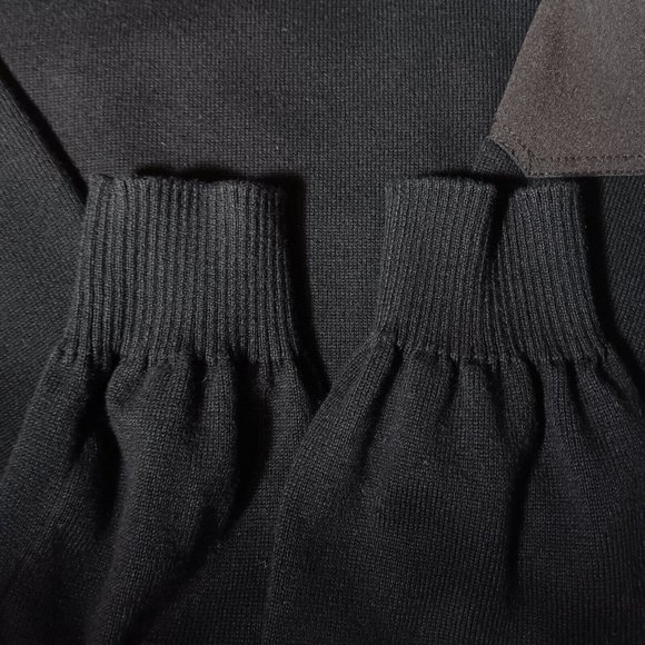 Callaway Golf Sweater Mens L Pullover Black Nationwide Insurance Logo 1/4 Zip - Picture 10 of 12